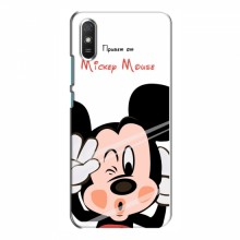 Чехол для Xiaomi Redmi 9A (AlphaPrint) с печатью (ПРОЗРАЧНЫЙ ФОН) Mickey Mouse - купить на Floy.com.ua