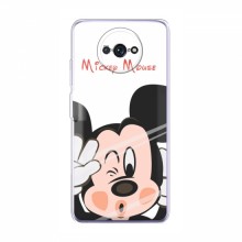 Чехол для Xiaomi Redmi A3 (AlphaPrint) с печатью (ПРОЗРАЧНЫЙ ФОН) Mickey Mouse - купить на Floy.com.ua