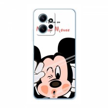 Чехол для Xiaomi Redmi Note 12 (4G) (AlphaPrint) с печатью (ПРОЗРАЧНЫЙ ФОН) Mickey Mouse - купить на Floy.com.ua