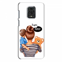 Чехол для Xiaomi Redmi Note 9 Pro (AlphaPrint) с печатью (ПРОЗРАЧНЫЙ ФОН) Мама и сын - купить на Floy.com.ua