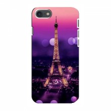 Чехол для iPhone 8 (AlphaPrint) с печатью (ТОП продаж) Париж - Башня - купить на Floy.com.ua
