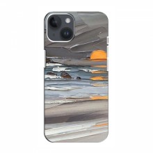 Чехол для iPhone 14 (AlphaPrint) с печатью (ТОП продаж) Рисунок-закат - купить на Floy.com.ua
