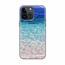 Чехол для iPhone 14 Pro (AlphaPrint) с печатью (ТОП продаж) Радужное море - купить на Floy.com.ua