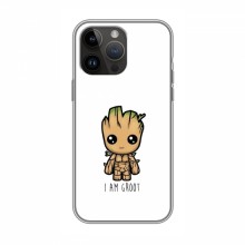 Чехол для iPhone 14 Pro (AlphaPrint) с печатью (ТОП продаж) I Am Groot - купить на Floy.com.ua