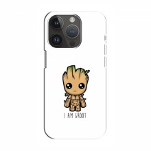 Чехол для iPhone 14 Pro Max (AlphaPrint) с печатью (ТОП продаж) I Am Groot - купить на Floy.com.ua