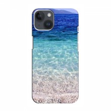 Чехол для iPhone 15 (AlphaPrint) с печатью (ТОП продаж) Радужное море - купить на Floy.com.ua
