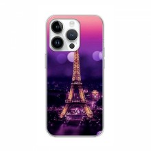 Чехол для iPhone 16 Pro (AlphaPrint) с печатью (ТОП продаж) Париж - Башня - купить на Floy.com.ua