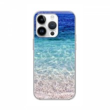 Чехол для iPhone 16 Pro (AlphaPrint) с печатью (ТОП продаж) Радужное море - купить на Floy.com.ua
