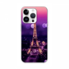 Чехол для iPhone 16 Pro Max (AlphaPrint) с печатью (ТОП продаж) Париж - Башня - купить на Floy.com.ua