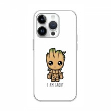 Чехол для iPhone 16 Pro Max (AlphaPrint) с печатью (ТОП продаж) I Am Groot - купить на Floy.com.ua