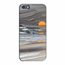 Чехол для iPhone 5 / 5s / SE (AlphaPrint) с печатью (ТОП продаж) Рисунок-закат - купить на Floy.com.ua