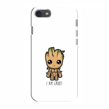 Чехол для iPhone SE (2020) (AlphaPrint) с печатью (ТОП продаж) I Am Groot - купить на Floy.com.ua