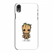 Чехол для iPhone Xr (AlphaPrint) с печатью (ТОП продаж) I Am Groot - купить на Floy.com.ua