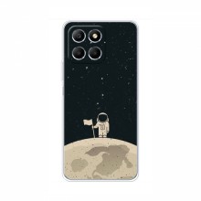 Чехол для Huawei Honor X6 (AlphaPrint) с печатью (ТОП продаж) Космонавт на луне - купить на Floy.com.ua