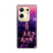 Чехол для Infinix Zero 30 (AlphaPrint) с печатью (ТОП продаж) Париж - Башня - купить на Floy.com.ua