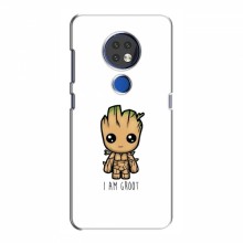 Чехол для Nokia 6.2 (2019) (AlphaPrint) с печатью (ТОП продаж) I Am Groot - купить на Floy.com.ua