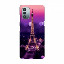 Чехол для Nokia G21 (AlphaPrint) с печатью (ТОП продаж) Париж - Башня - купить на Floy.com.ua