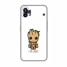 Чехол для Nothing Phone 1 (AlphaPrint) с печатью (ТОП продаж) I Am Groot - купить на Floy.com.ua