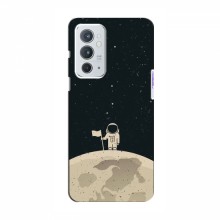 Чехол для OnePlus 9RT (AlphaPrint) с печатью (ТОП продаж) Космонавт на луне - купить на Floy.com.ua
