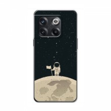 Чехол для OnePlus 10T (AlphaPrint) с печатью (ТОП продаж) Космонавт на луне - купить на Floy.com.ua