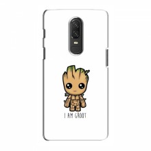Чехол для OnePlus 6 (AlphaPrint) с печатью (ТОП продаж) I Am Groot - купить на Floy.com.ua