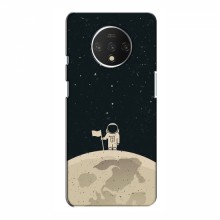 Чехол для OnePlus 7T (AlphaPrint) с печатью (ТОП продаж) Космонавт на луне - купить на Floy.com.ua