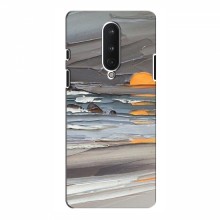 Чехол для OnePlus 8 (AlphaPrint) с печатью (ТОП продаж) Рисунок-закат - купить на Floy.com.ua