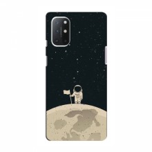 Чехол для OnePlus 9 Lite (AlphaPrint) с печатью (ТОП продаж) Космонавт на луне - купить на Floy.com.ua