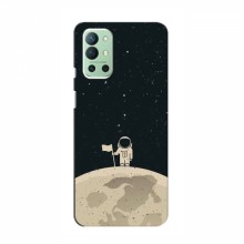 Чехол для OnePlus 9R (AlphaPrint) с печатью (ТОП продаж) Космонавт на луне - купить на Floy.com.ua