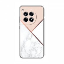 Чехол для OnePlus Ace 3 (AlphaPrint) с печатью (ТОП продаж) Тройной Мрамор - купить на Floy.com.ua