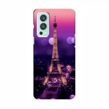 Чехол для OnePlus Nord 2 (AlphaPrint) с печатью (ТОП продаж) Париж - Башня - купить на Floy.com.ua