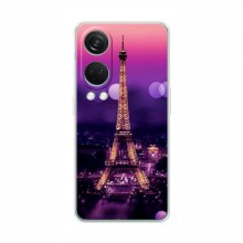 Чехол для OnePlus Nord 4 (AlphaPrint) с печатью (ТОП продаж) Париж - Башня - купить на Floy.com.ua