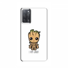 Чехол для OPPO A55 (AlphaPrint) с печатью (ТОП продаж) I Am Groot - купить на Floy.com.ua