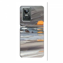 Чехол для RealMe GT Neo 3 (AlphaPrint) с печатью (ТОП продаж) Рисунок-закат - купить на Floy.com.ua
