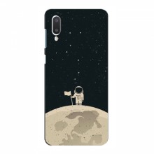 Чехол для Samsung Galaxy A02 (2021) A022G (AlphaPrint) с печатью (ТОП продаж) Космонавт на луне - купить на Floy.com.ua
