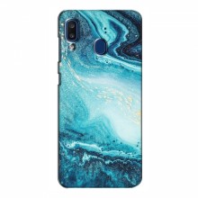 Чехол для Samsung Galaxy A20 2019 (A205F) (AlphaPrint) с печатью (ТОП продаж)