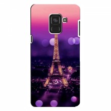 Чехол для Samsung A8, A8 2018, A530F (AlphaPrint) с печатью (ТОП продаж) Париж - Башня - купить на Floy.com.ua