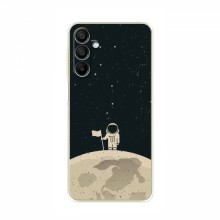 Чехол для Samsung Galaxy A25 (A256) (AlphaPrint) с печатью (ТОП продаж) Космонавт на луне - купить на Floy.com.ua