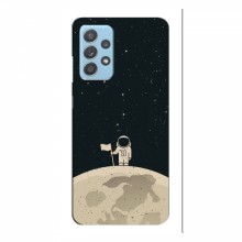 Чехол для Samsung Galaxy A53 (5G) (AlphaPrint) с печатью (ТОП продаж) Космонавт на луне - купить на Floy.com.ua