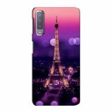 Чехол для Samsung A7-2018, A750 (AlphaPrint) с печатью (ТОП продаж) Париж - Башня - купить на Floy.com.ua