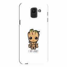 Чехол для Samsung J6 2018 (AlphaPrint) с печатью (ТОП продаж) I Am Groot - купить на Floy.com.ua