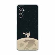 Чехол для Samsung Galaxy M13 (AlphaPrint) с печатью (ТОП продаж) Космонавт на луне - купить на Floy.com.ua