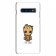 Чехол для Samsung S10 Plus (AlphaPrint) с печатью (ТОП продаж) I Am Groot - купить на Floy.com.ua