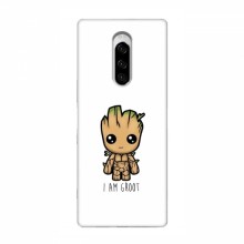 Чехол для Sony Xperia 1 (AlphaPrint) с печатью (ТОП продаж) I Am Groot - купить на Floy.com.ua