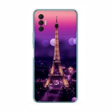 Чехол для TECNO Spark 8P (AlphaPrint) с печатью (ТОП продаж) Париж - Башня - купить на Floy.com.ua