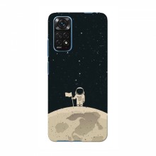 Чехол для Xiaomi 12T (AlphaPrint) с печатью (ТОП продаж) Космонавт на луне - купить на Floy.com.ua