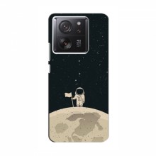 Чехол для Xiaomi 13T (AlphaPrint) с печатью (ТОП продаж) Космонавт на луне - купить на Floy.com.ua
