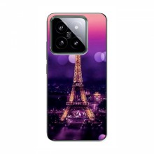 Чехол для Xiaomi 14 Pro (AlphaPrint) с печатью (ТОП продаж) Париж - Башня - купить на Floy.com.ua