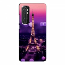 Чехол для Xiaomi Mi Note 10 Lite (AlphaPrint) с печатью (ТОП продаж) Париж - Башня - купить на Floy.com.ua