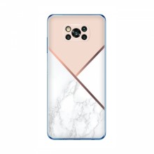 Чехол для Xiaomi POCO X3 (AlphaPrint) с печатью (ТОП продаж) Тройной Мрамор - купить на Floy.com.ua